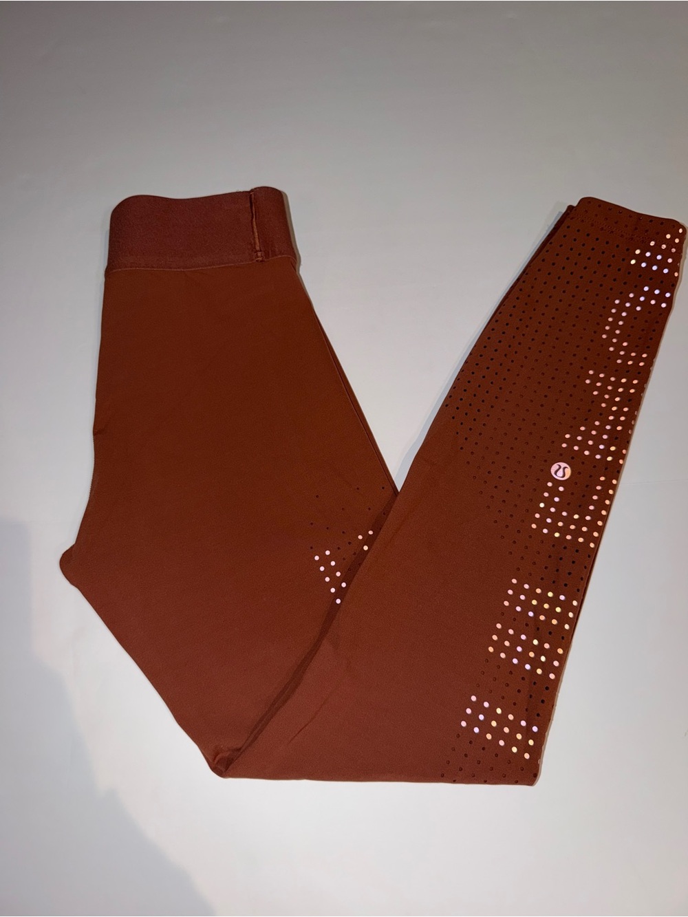 lululemon athletica Rust Brown Performance Leggings